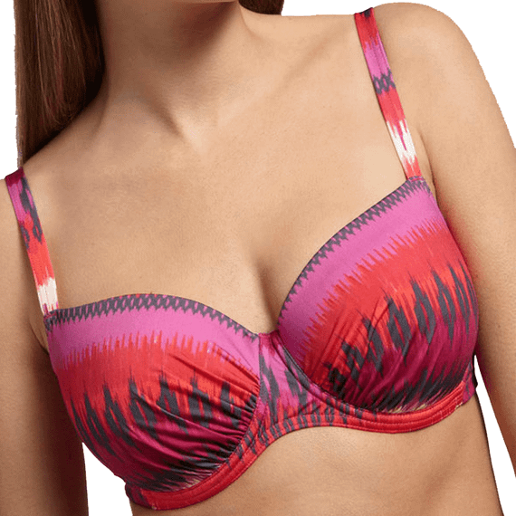 Cyell Cap Ferrat Voorgevormde Bikinitop Print