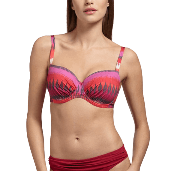 Cyell Cap Ferrat Voorgevormde Bikinitop Print