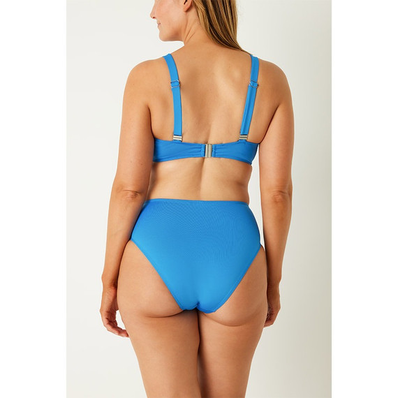 Annadiva Swim Capri Hohe Bikini Hose Cornflower