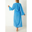 Annadiva Swim Capri Kaftan Cornflower