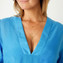 Annadiva Swim Capri Kaftan Cornflower
