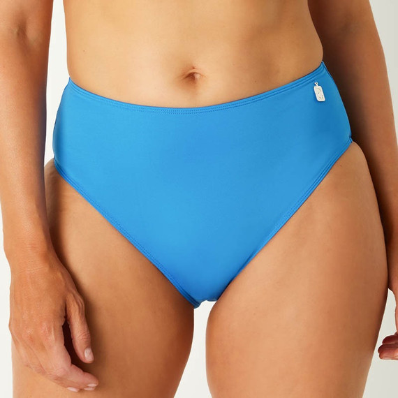 Annadiva Swim Capri Hohe Bikini Hose Cornflower