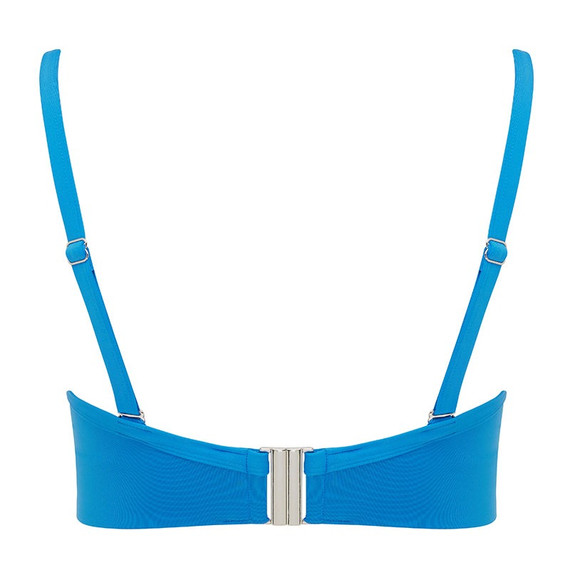 Annadiva Swim Capri Longline Bikinitop Cornflower