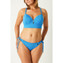 Annadiva Swim Capri Longline Bikinitop Cornflower