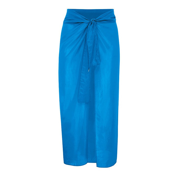 Annadiva Swim Capri Wikkelrok Cornflower