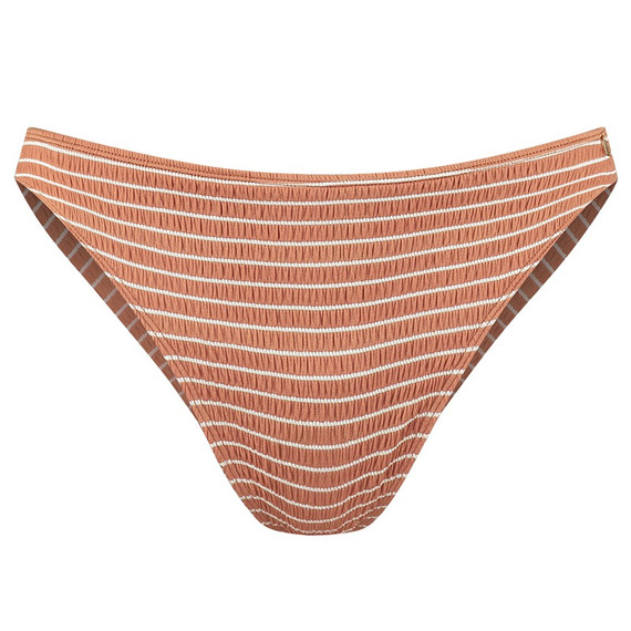 Beachlife Caramel Stripe Brazilian Bikini Hose