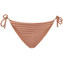 Beachlife Caramel Stripe Bikini Hose mit Seitlichen Bändern
