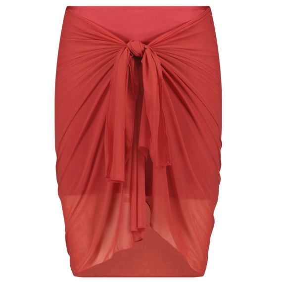 Beachlife Cardinal Red Pareo