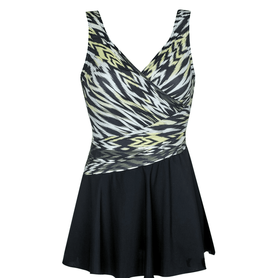 Sunflair Caribbean Temptation Badpak Met Rokje Black/Green