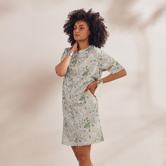 Essenza Caro Ophelia Nachtjurkje Hazy Blue