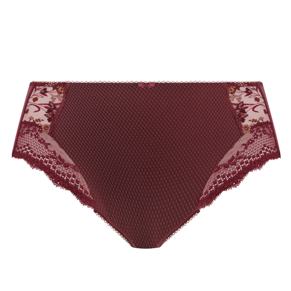Elomi Charley Hoge Slip Aubergine