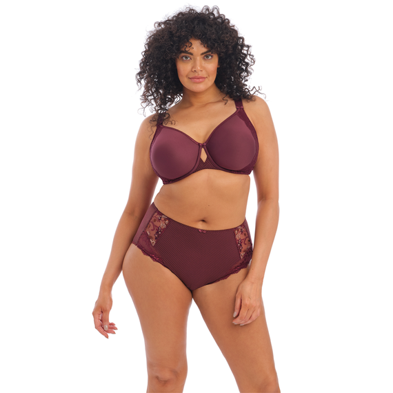 Elomi Charley Hoge Slip Aubergine