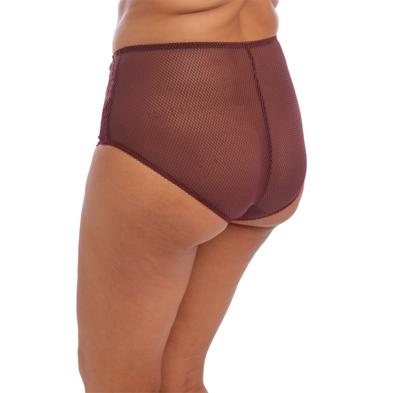 Elomi Charley Hoge Slip Aubergine