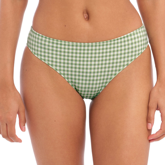 Freya Bademode Check In Bikini Hose Khaki