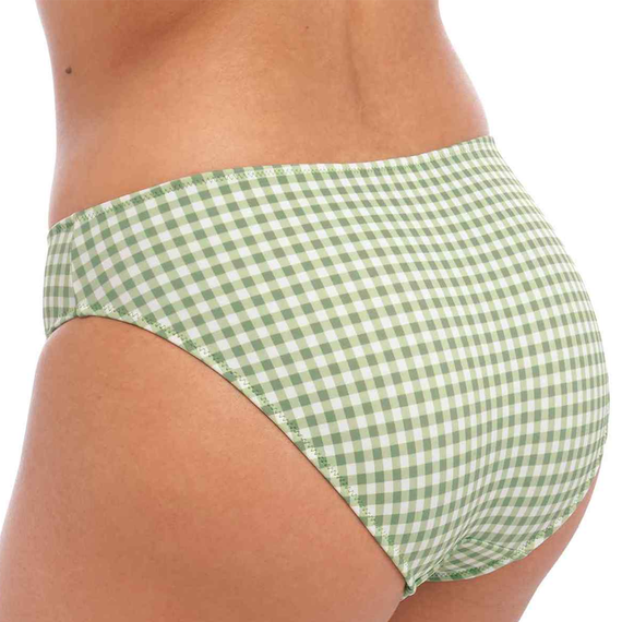 Freya Bademode Check In Bikini Hose Khaki