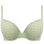 Freya Bademode Check In Bikinitop Khaki