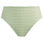 Freya Bademode Check In Hohe Bikini Hose Khaki