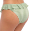Freya Badmode Check In Laag Bikinibroekje Khaki