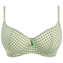 Freya Bademode Check In Padded Bikinitop Khaki