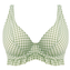 Freya Badmode Check In Plunge Bikinitop Khaki