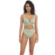 Freya Badmode Check In Plunge Bikinitop Khaki