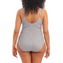 Elomi Swim Checkmate Beugelloos Badpak Grey Marl
