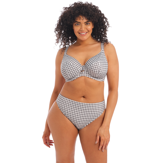 Elomi Swim Checkmate Bikinibroekje Grey Marl