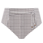 Elomi Swim Checkmate Hoog Bikinibroekje Grey Marl