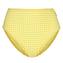Annadiva Swim Checky Hohe Bikini Hose Citron