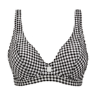 Checky Plunge Bikinitop