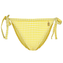 Annadiva Swim Checky Bikini Hose mit seitlichen Bändern Citron