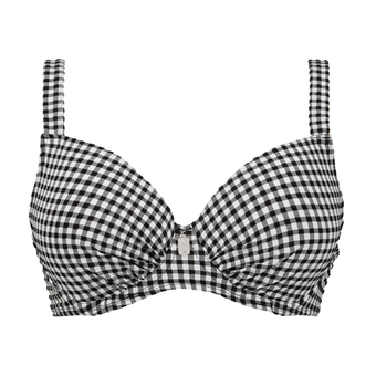 Checky Vorgeformtes Balconette Bikini Oberteil