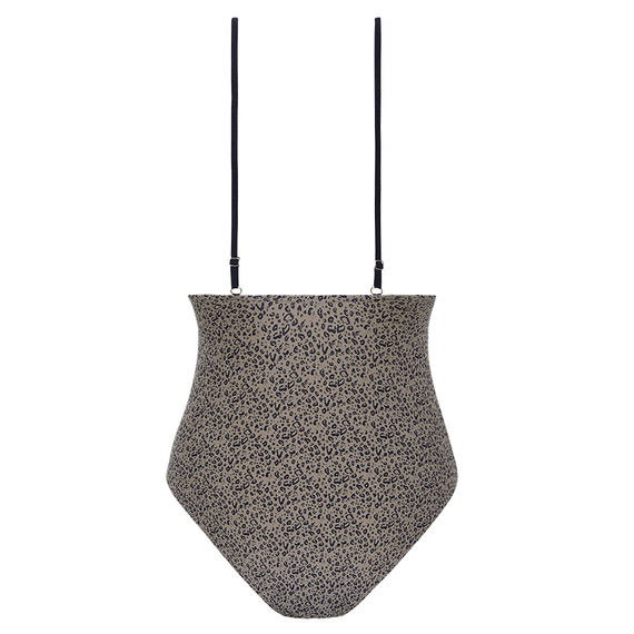 Beachlife Cheetah Badpak Taupe