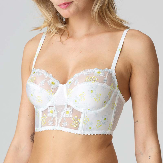 Marie Jo Chen Longline BH White Yacht