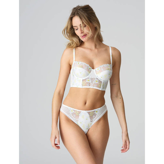Marie Jo Chen Longline BH White Yacht
