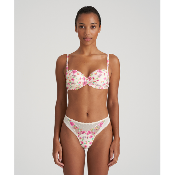 Marie Jo Chen String Pearled Ivory