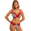 Freya Cherish Me String Red Leopard