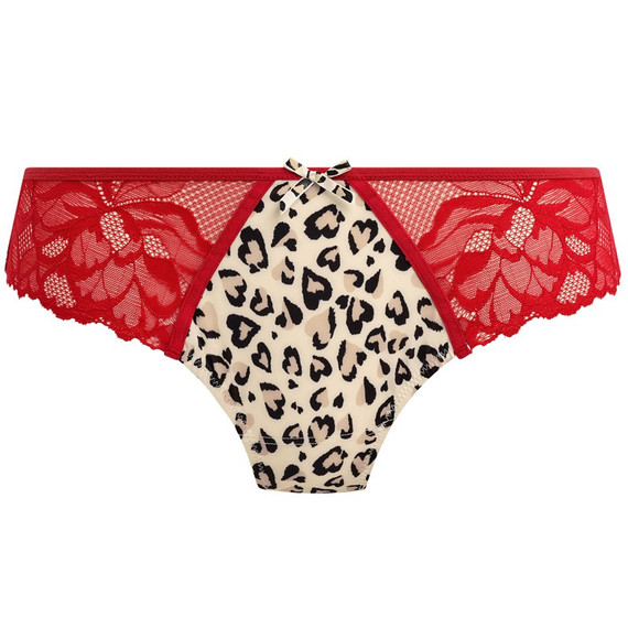 Freya Cherish Me Slip Red Leopard