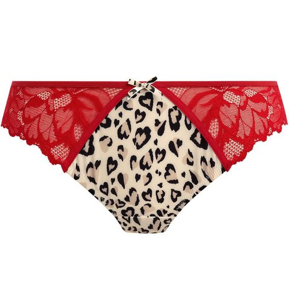 Freya Cherish Me String Red Leopard