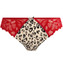 Freya Cherish Me String Red Leopard