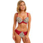 Freya Cherish Me Voorgevormde Plunge BH Red Leopard