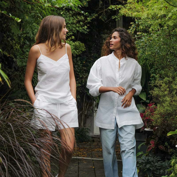 Antigel Chic Et Relax Pyjamabroekje Blanc 