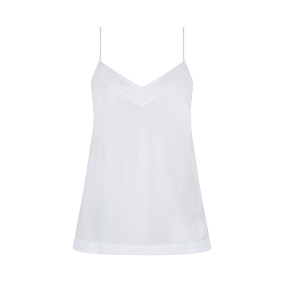 Antigel Chic Et Relax Pyjamatop met Spagettibandjes Blanc 