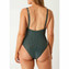Annadiva Swim Chinese Fan Badpak Art Deco Bow