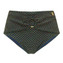 Annadiva Swim Chinese Fan High Waist Bikinibroekje Art Deco Bow