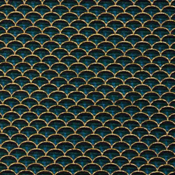 Annadiva Swim Chinese Fan Badpak Art Deco Bow
