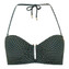 Annadiva Swim Chinese Fan Strapless Bikinitop Art Deco Bow