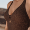 Annadiva Swim Choco Gold Badpak Brownie