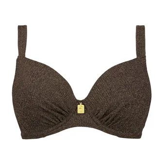 Choco Gold Vorgeformtes Balconette Bikini Oberteil