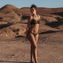 Annadiva Swim Choco Gold Strikbroekje Brownie
